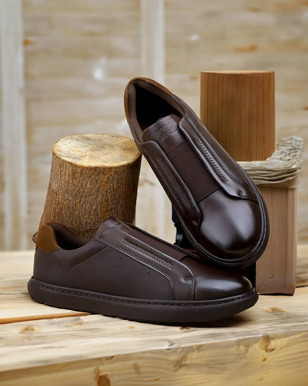 Bacca Bucci BOARDROOM Vegan Leather Sneakers LeatherUpper