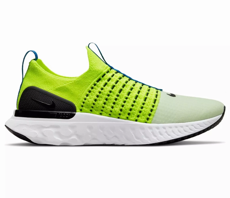colorful - design shoes Men's Nike React Phantom FK 2 (Volt/Game Royal)