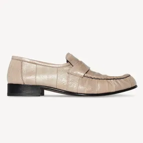 Eel Skin Loafers For Women Dinner Out
