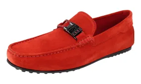Slip-On Shoes Light Lane Tod's Men's Red Leather Loafers XRM0LR