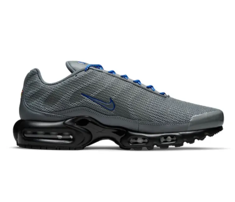 Men??s Nike Air Max Plus TN (Grey Reflective) moisture - wicking shoe attribute customizable running shoes