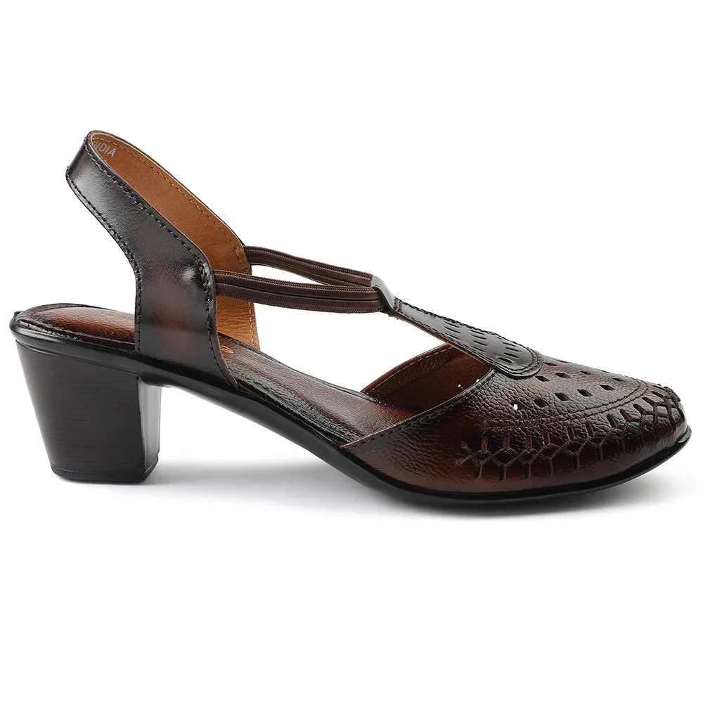 Relaxing Flats Healers Brown Sandal For Women TLO-41 By Liberty