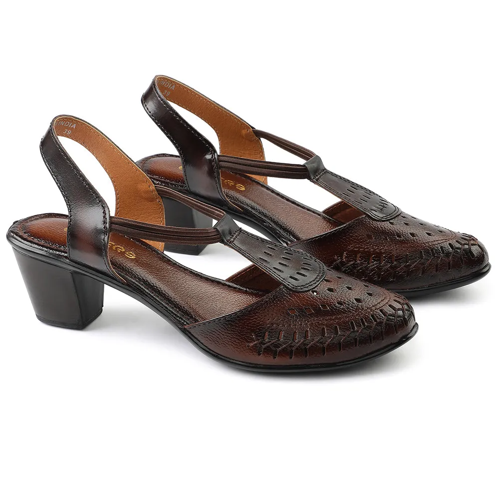 Relaxed Footwear for Summer Soft Touch Healers Brown Sandal For Women TLO-41 By Liberty