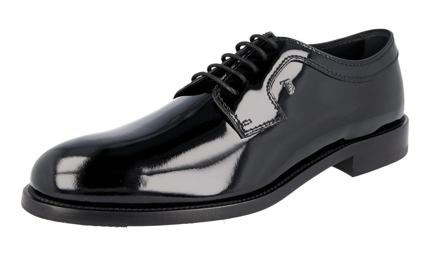 Boss Mode Endless Fit Tod's Men's Black welt-sewn Leather Lace-up Shoes XXM0XR