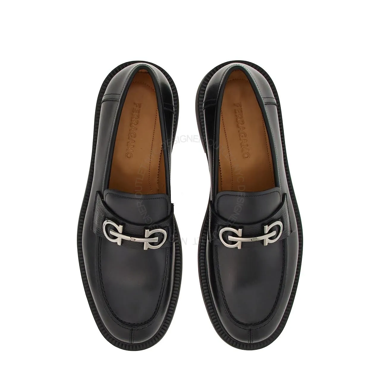 View Spot Ferragamo Galles Loafers