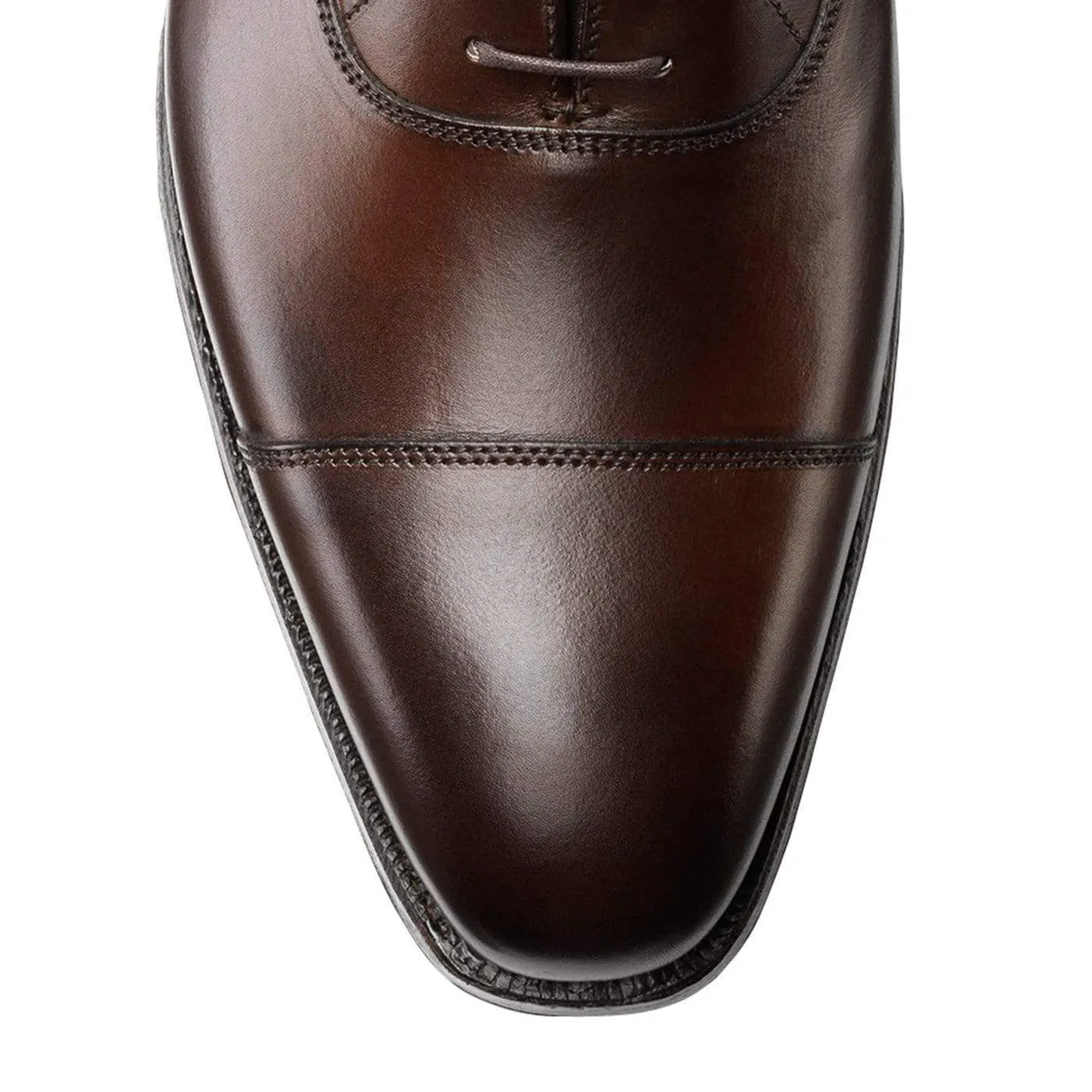 Hallam Dark Brown Burnished Calf Formal Oxfords Everyday Support