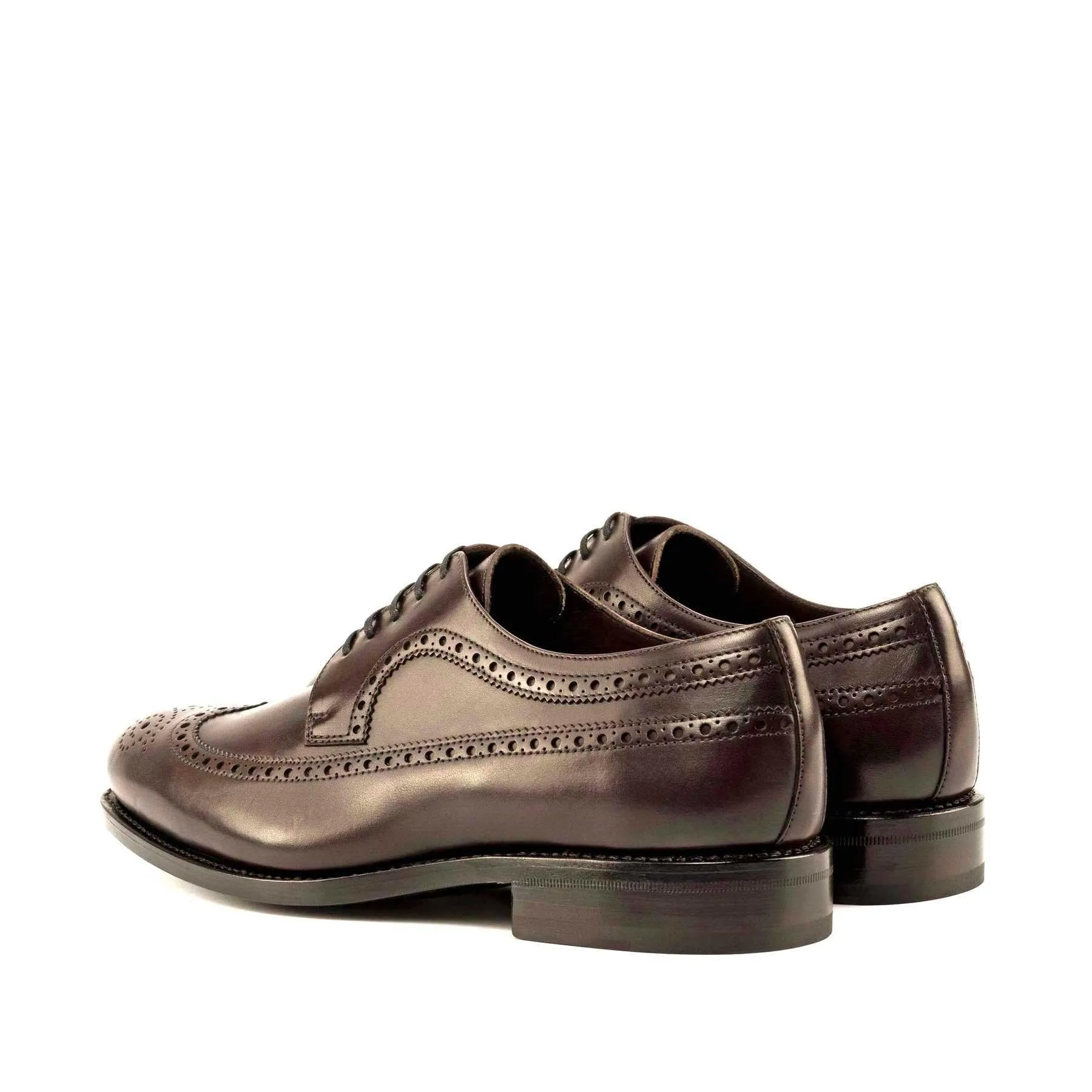 Long Wear Longwing Blucher dark brown box calf