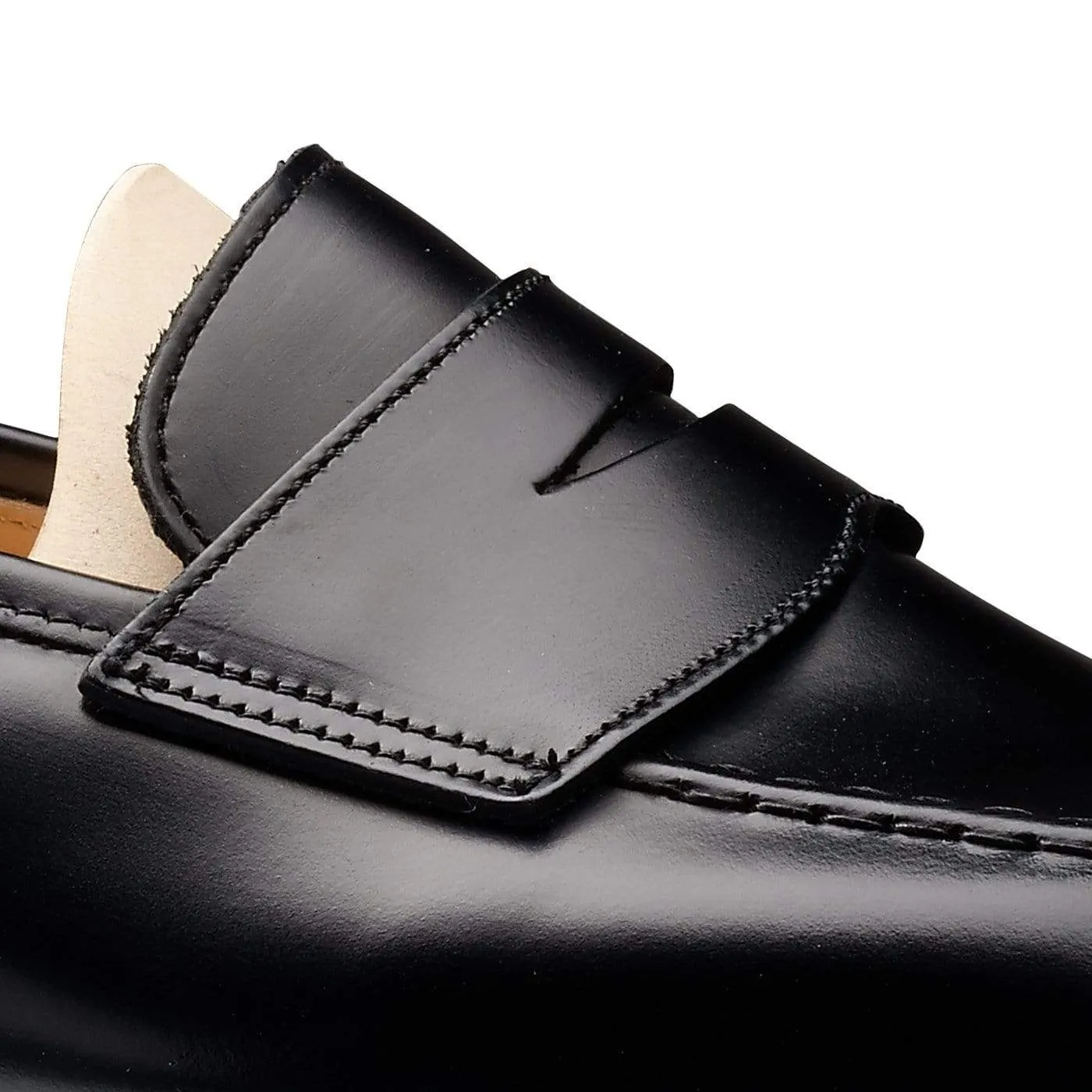 Boston Black Cavalry Calf Monk Strap Style