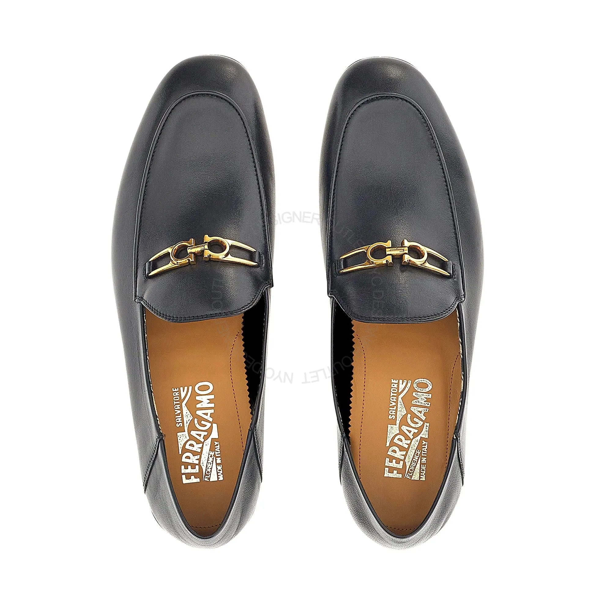 Cushioned Footbed Stylish Sole Ferragamo Melbourne Loafers