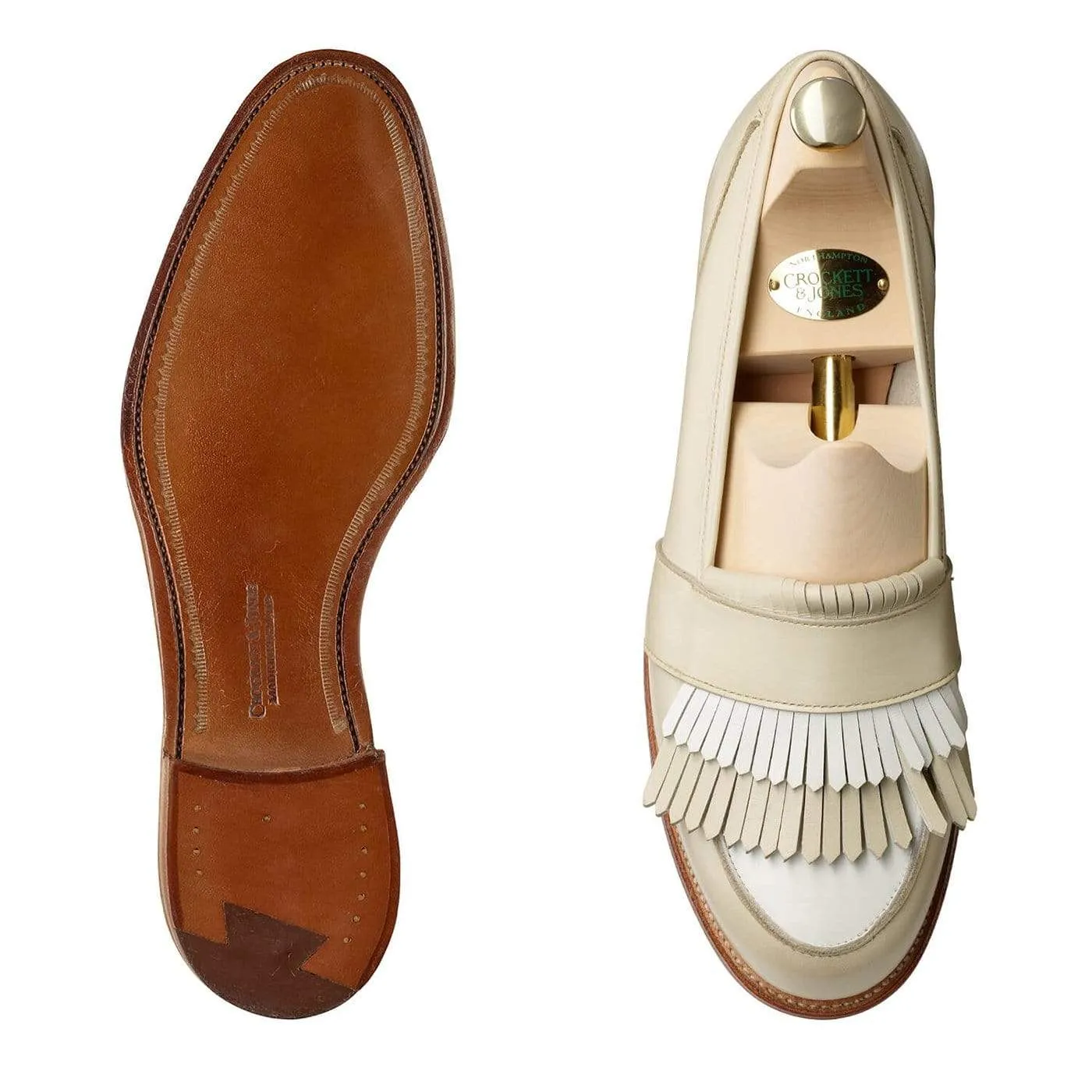 Music Spot Lane Trend Sprint Emma Ivory & White Calf