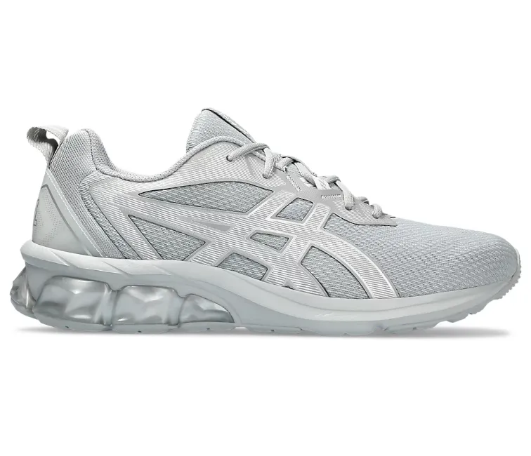 patent - leather - finish - design shoes Asics Gel Quantum 90 4 (Mid Grey/Pure Silver)