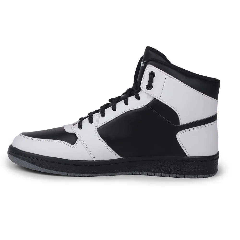 Balance - improving road runner shoes Leap7x Casual Black Lacing Sneakers For Men JAXEN-2E By Liberty