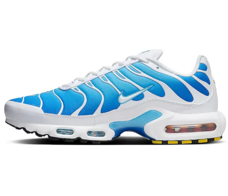 running for self - improvement bright - colors - visibility shoes Men's Nike Air Max Plus TN (Battle Blue)
