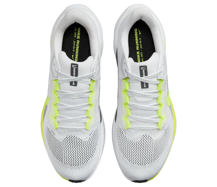 Men's Nike Pegasus 41 (White/Volt) style - enhanced shoes