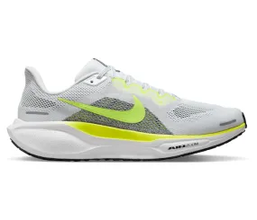 Men's Nike Pegasus 41 (White/Volt) modern shoes Comfort-focused