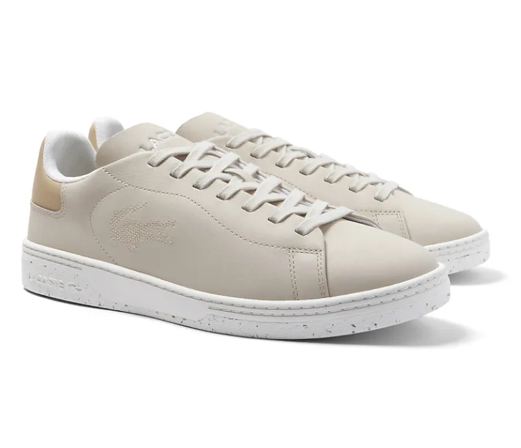 Men's Lacoste Court Zero 222 1 SMA (Natural/White) Good elasticity court players' shoes