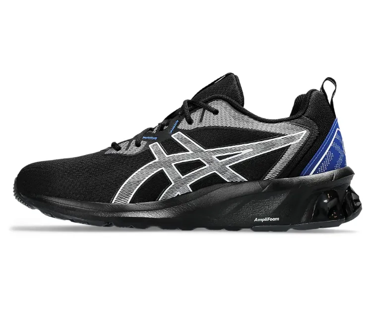 Asics Gel Quantum 90 4 (Black/Illusion Blue) graceful - running Supportive footwear