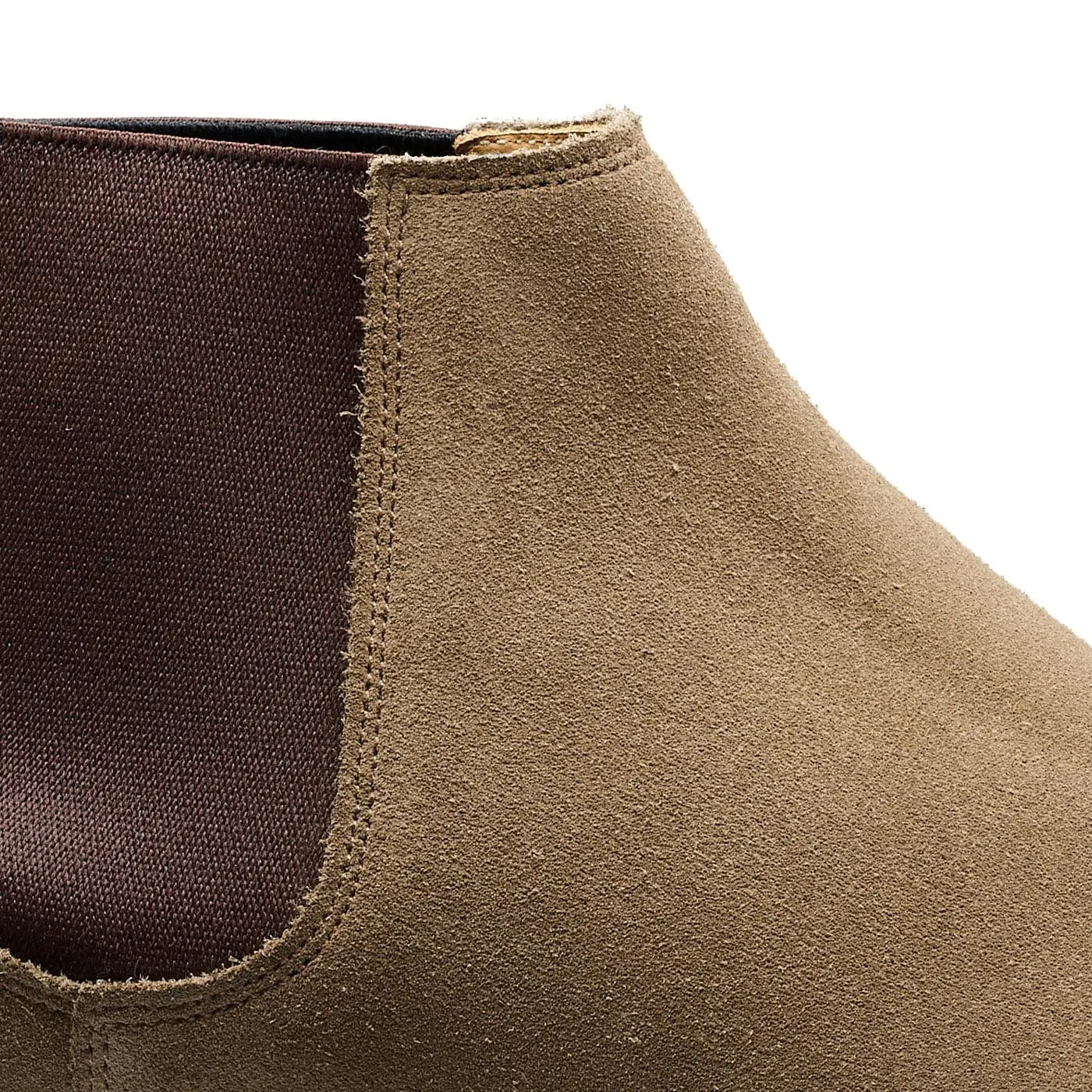 Stylish Pair Epsom Khaki Suede