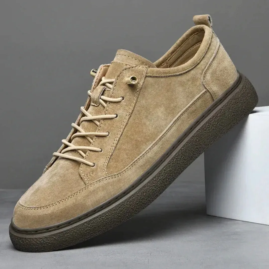 Soft Walk CushionedSole Eric Classic Suede Sneakers