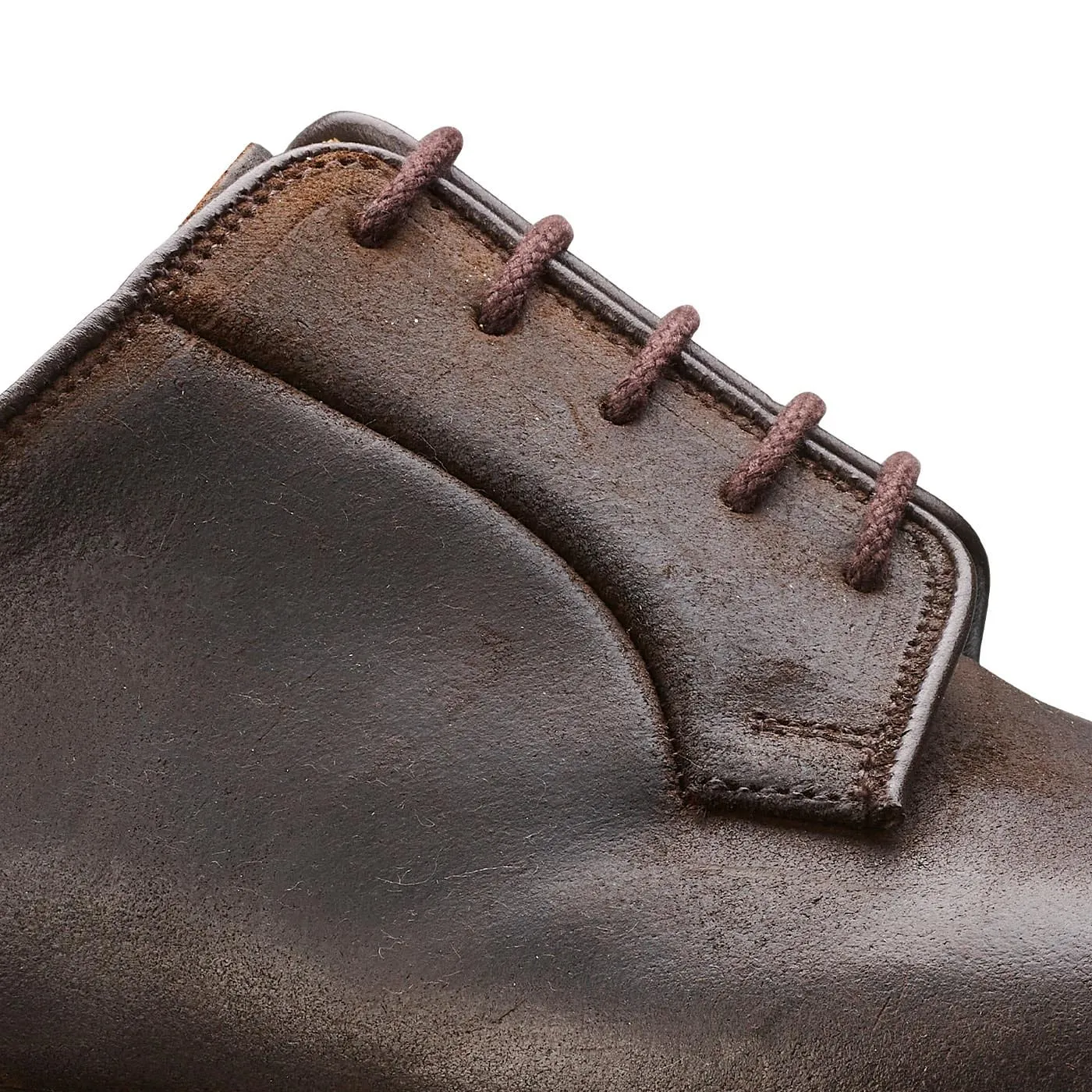 All-Season Wear Studded details Lanark 3 Dark Brown Rough-Out Suede