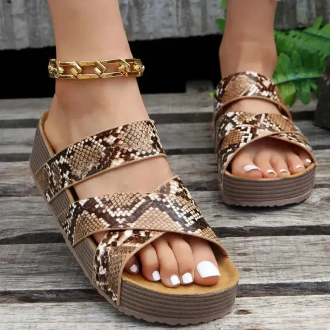 Soft Sole Cora Braided Open-Toe Sandals