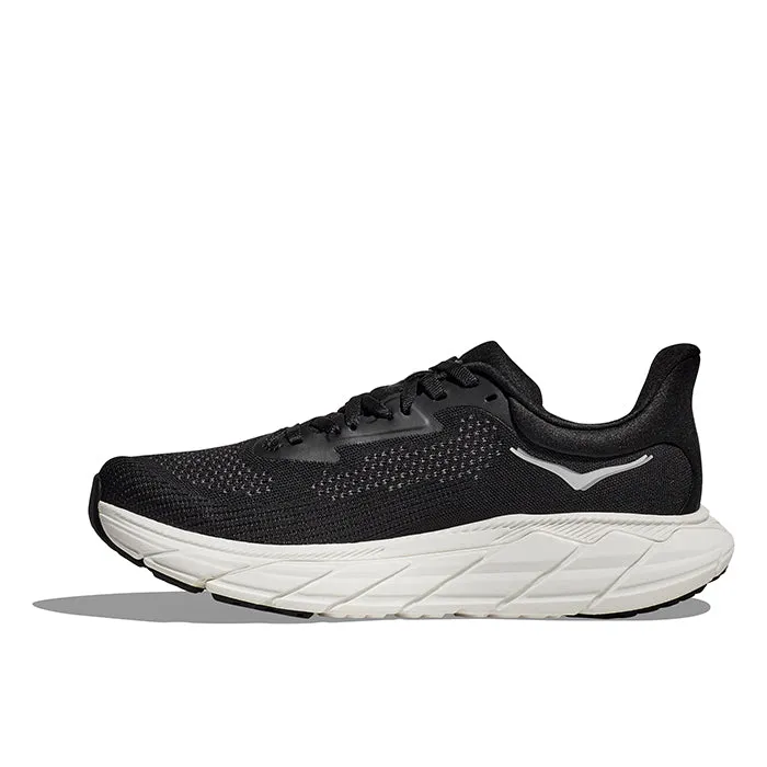 All Season Mens Hoka Arahi 7 in Black/White