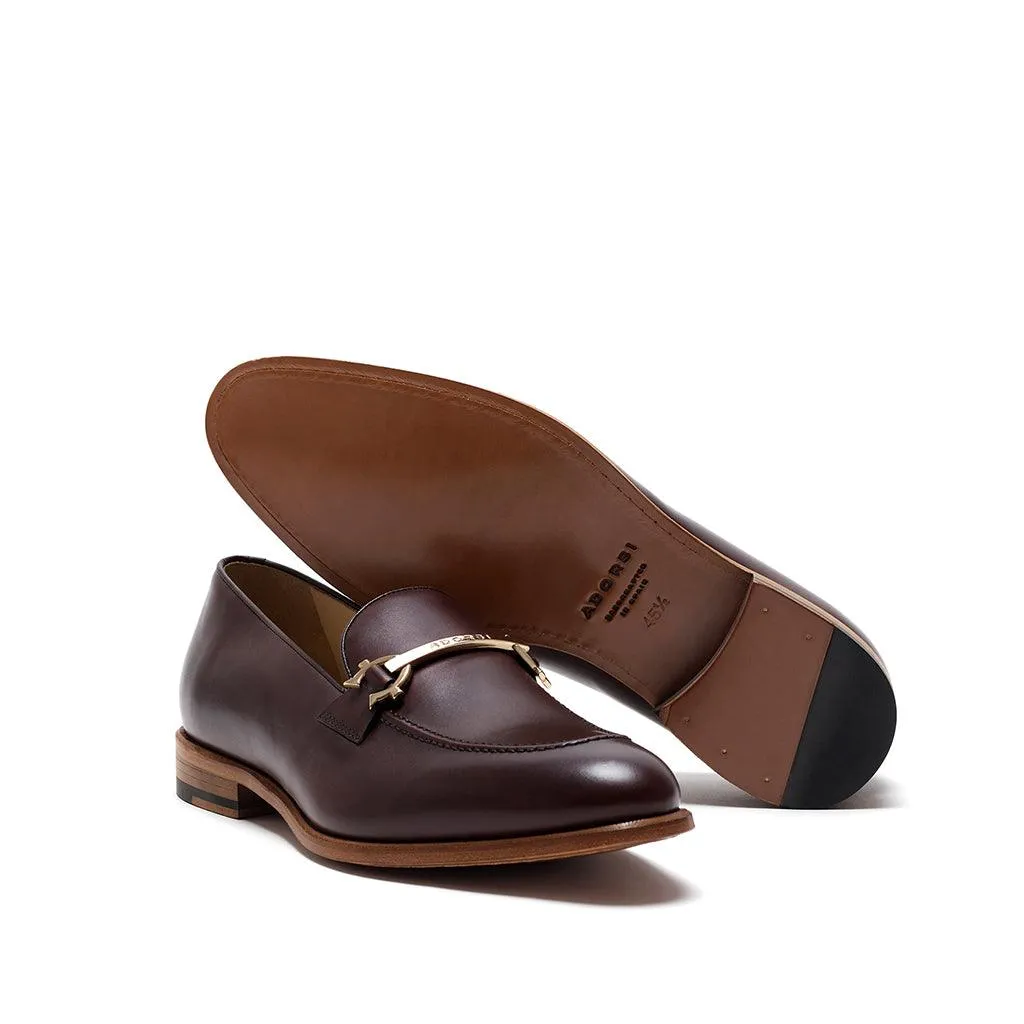 Brown Calf Horsebit Loafer Market Walks Toe Sure
