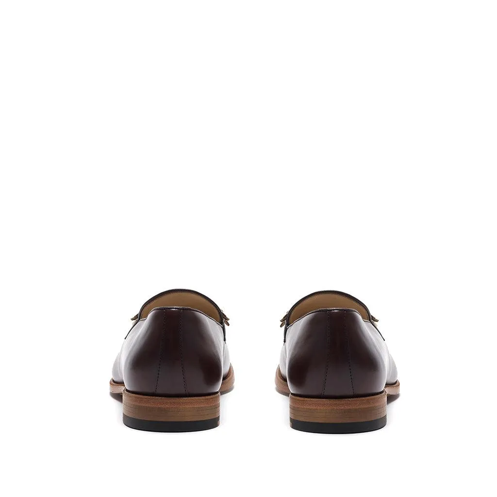 Light Walk Smart Design Brown Calf Horsebit Loafer