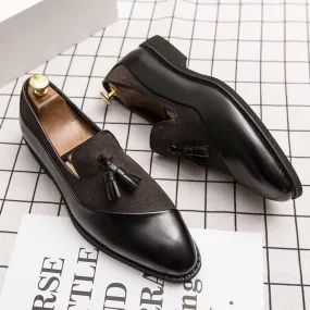 Alessio Regal Tassel Loafers Foot Smooth Versatile Look