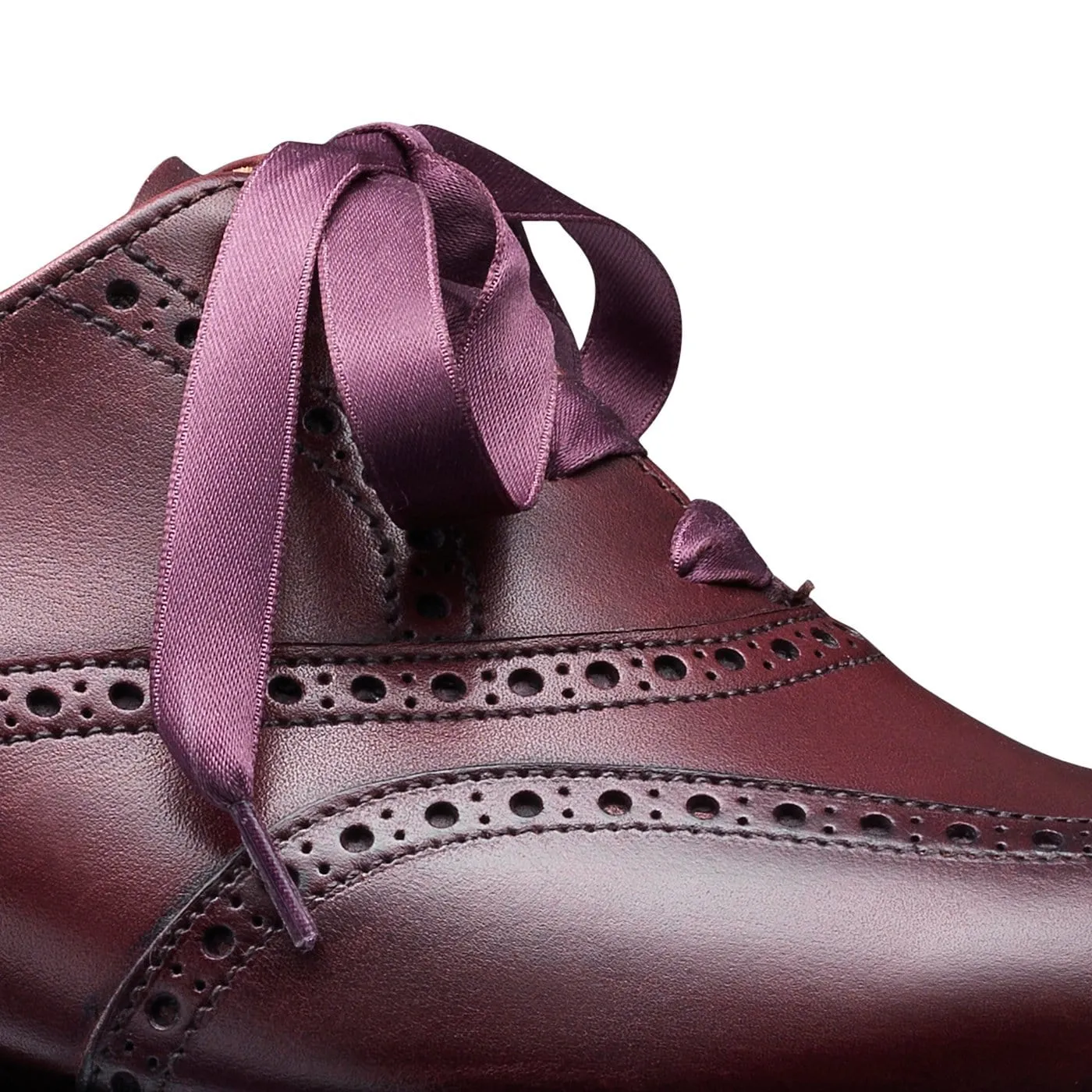 All-Day Wear Derby Style Jenny Burgundy Burnished Calf