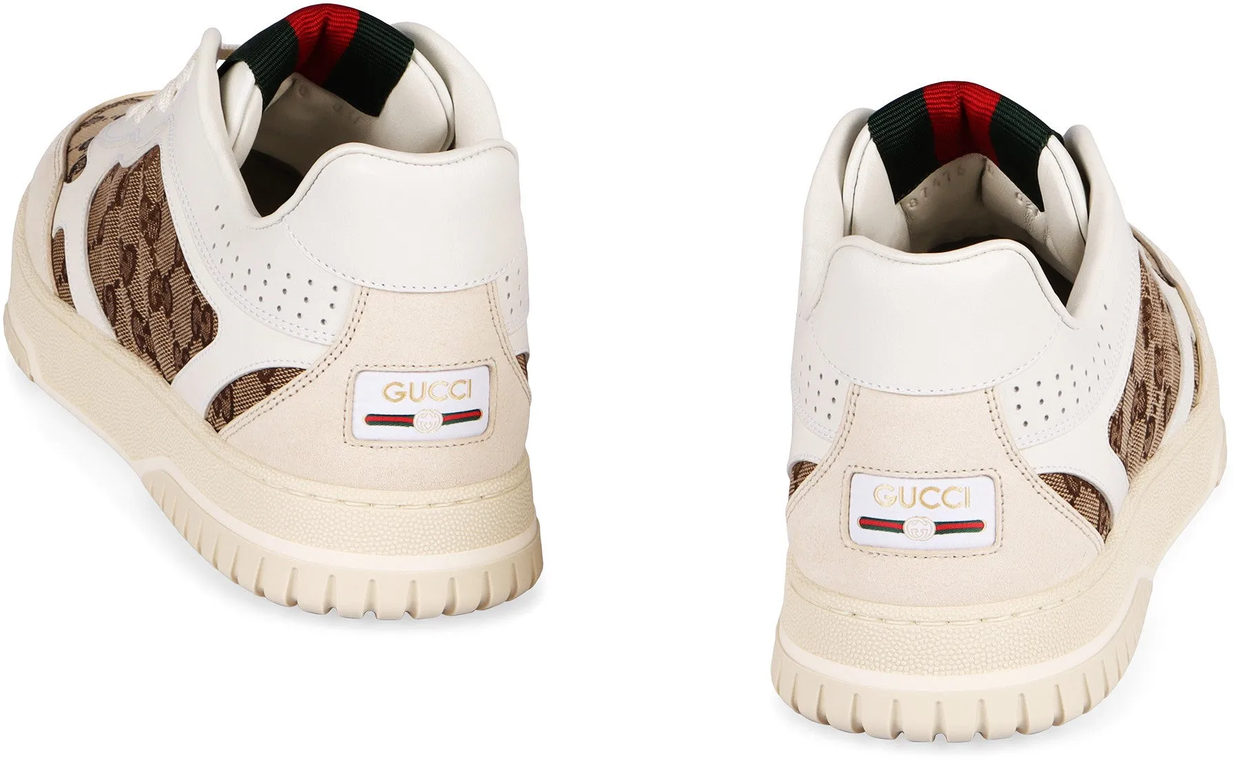 athletic style GUCCI RE-WEB SNEAKERS
