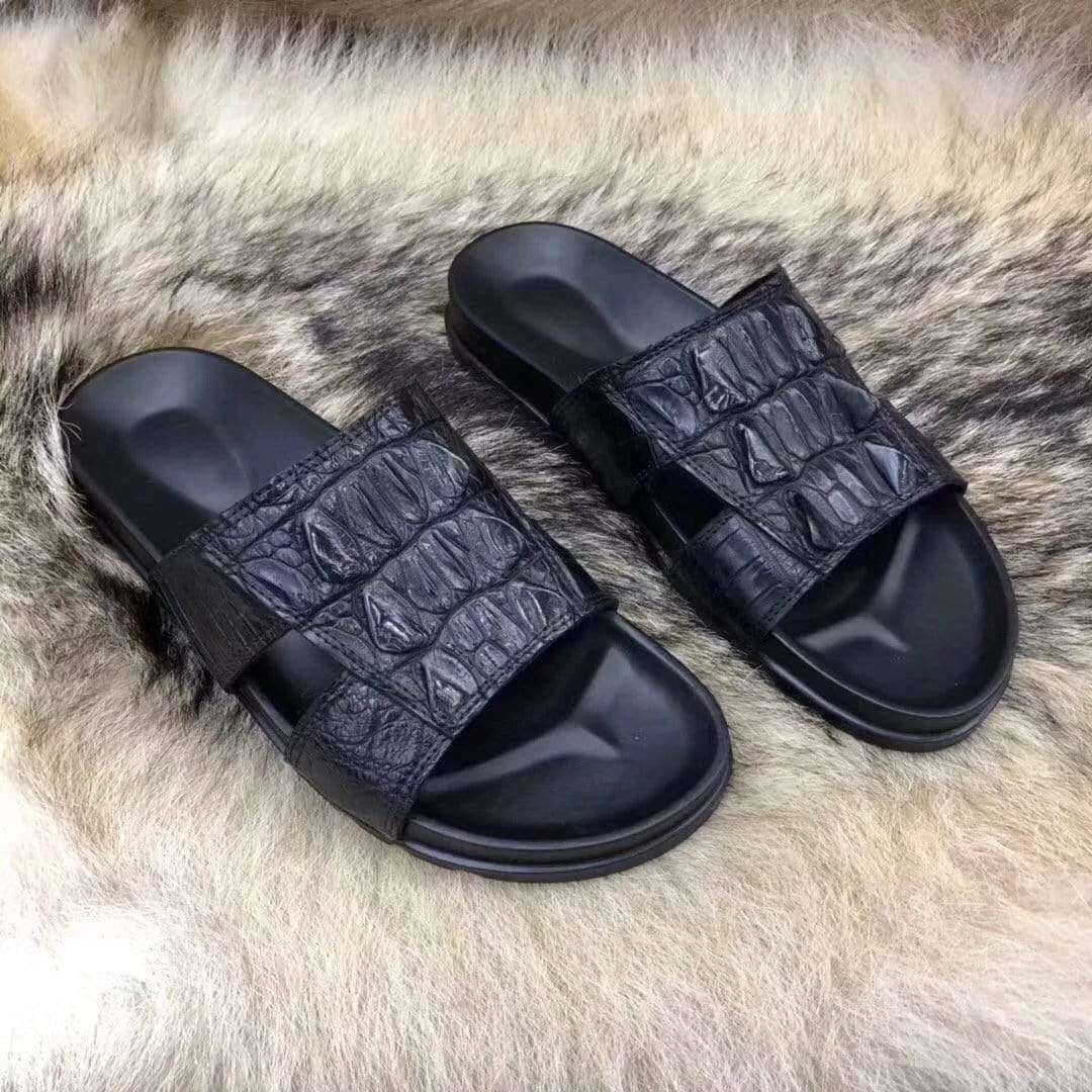 Arch Fit Crocodile Shoes Genuine   Crocodile Leather  Slipper