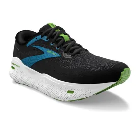 Track Day Hybrid style Mens Brooks Running Ghost Max in Black/Atomic Blue/Jasmine