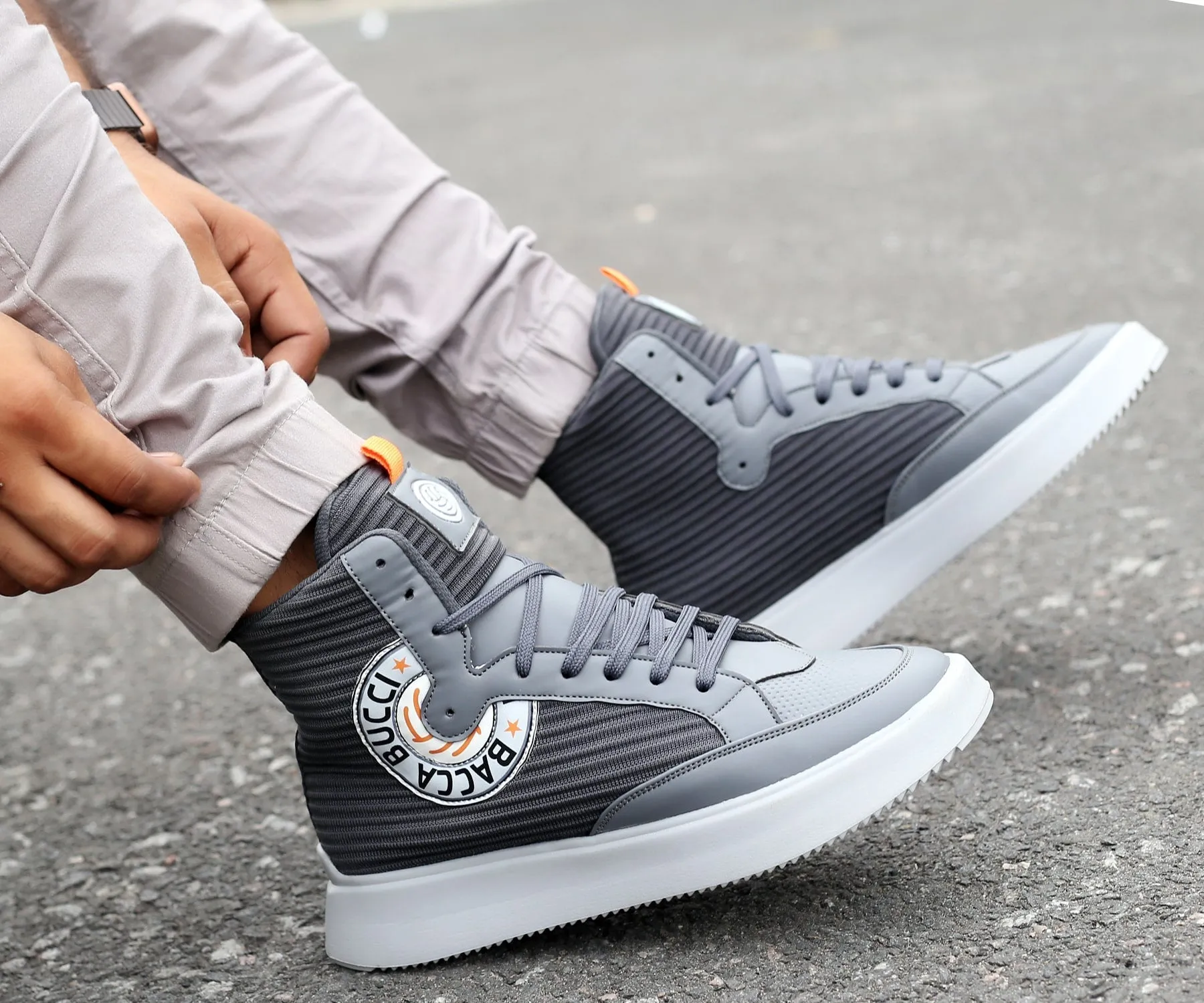 anti - friction lining plain shoes Bacca Bucci Streethulk