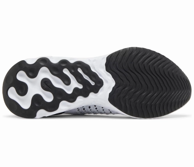 Men's Nike React Phantom Run (True White/Black) running shoes for competitive female runners cold - resistant - design shoes