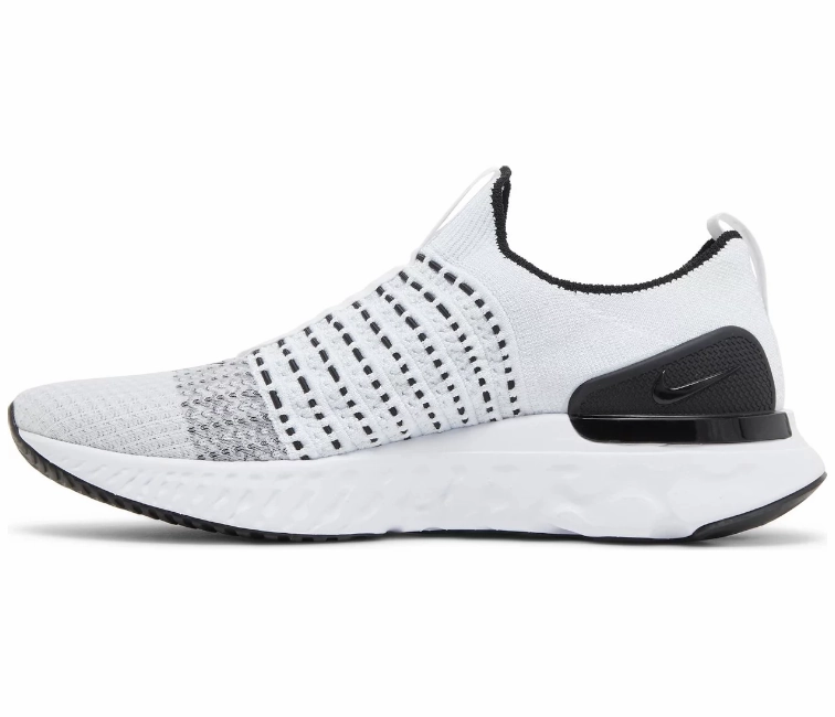 Breathable Lining Men's Nike React Phantom Run (True White/Black)