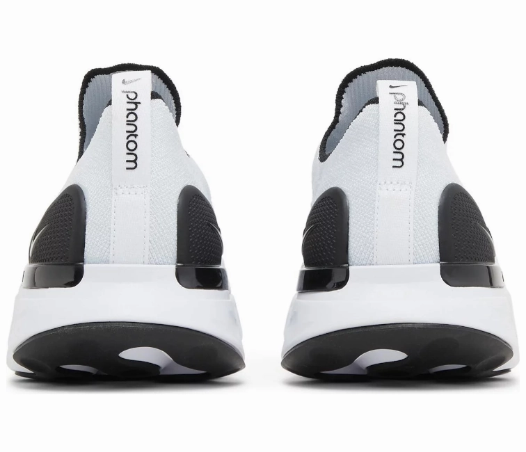 addiction road - to - trail running shoes Men's Nike React Phantom Run (True White/Black)