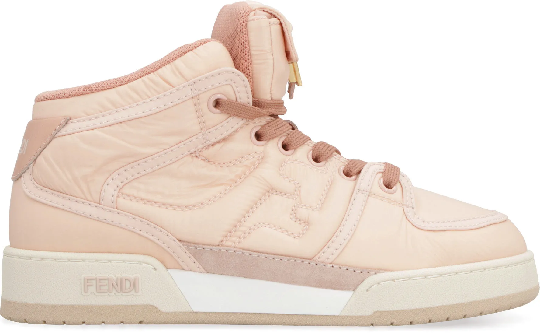 Dance Mode Wind Block FENDI MATCH HIGH-TOP SNEAKERS