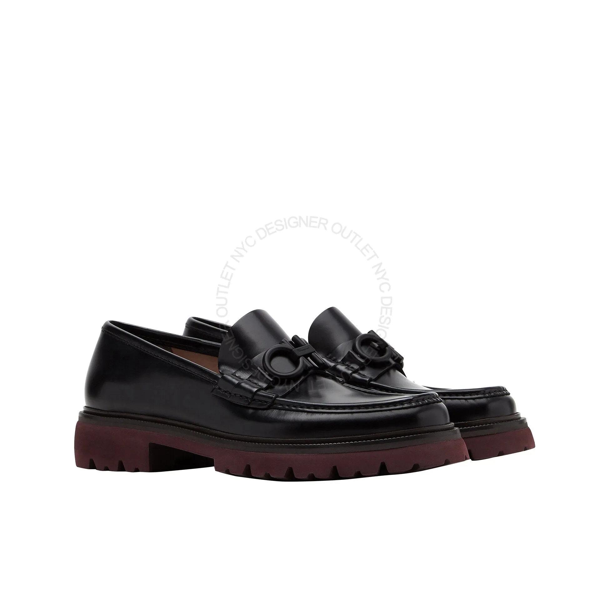 Breathable Shoe Design Ferragamo Bleecker Loafers