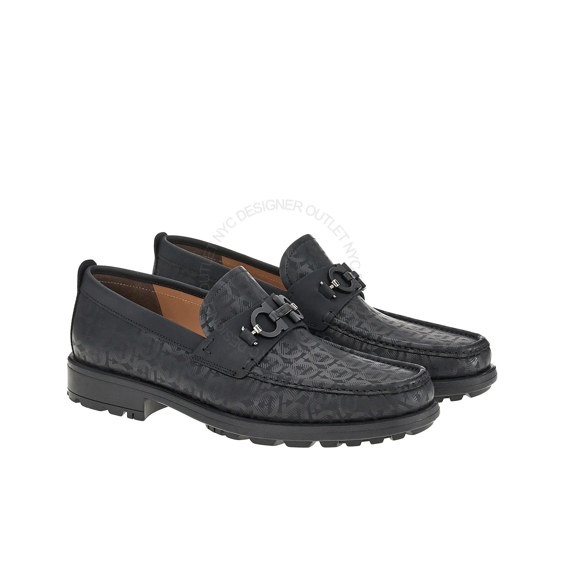 Slip-On Style Shoes Adjustable Comfort Ferragamo David Loafers