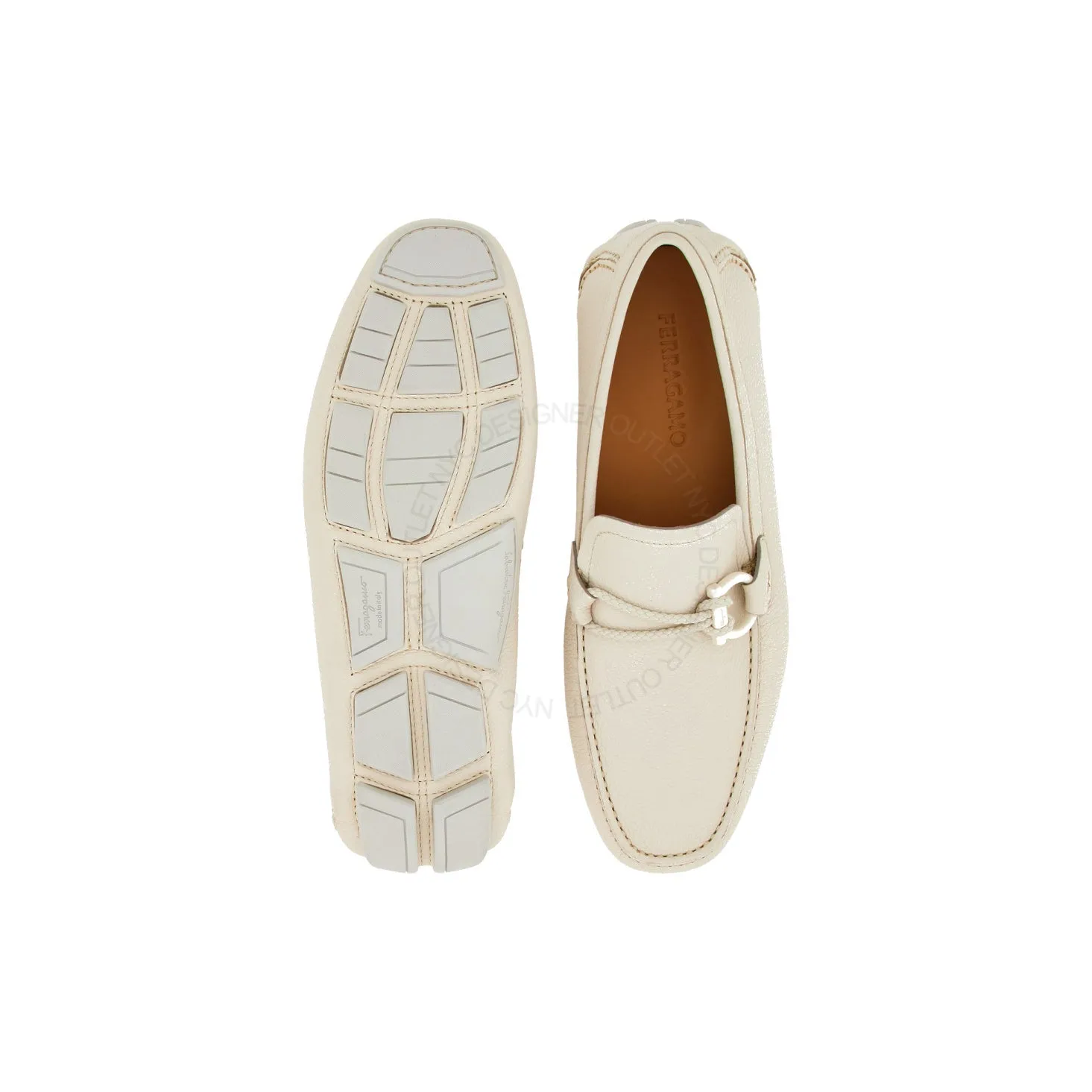 Ferragamo Front 4 Drivers Slip-On Comfort