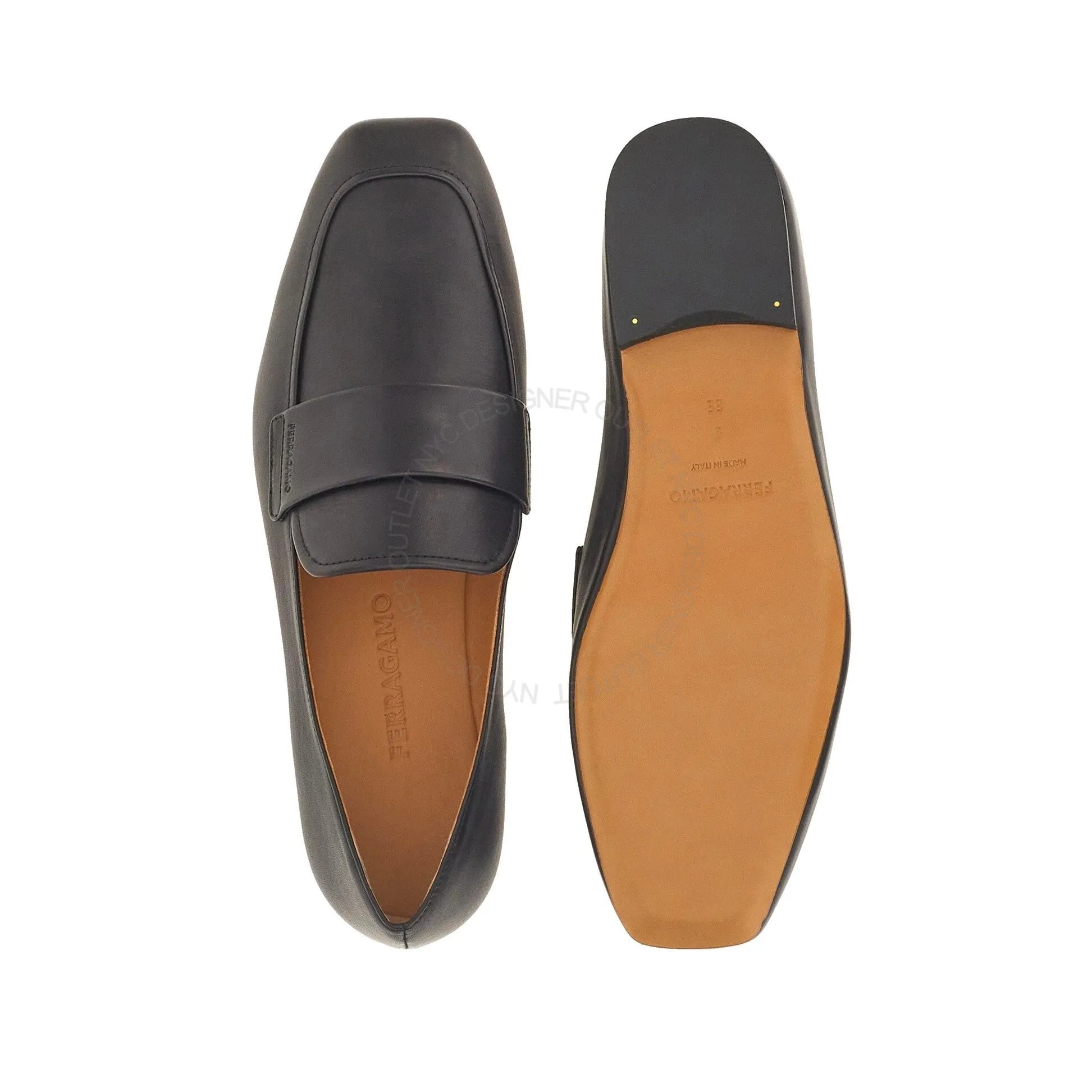 Ferragamo Gedeone Loafer Peace Walk