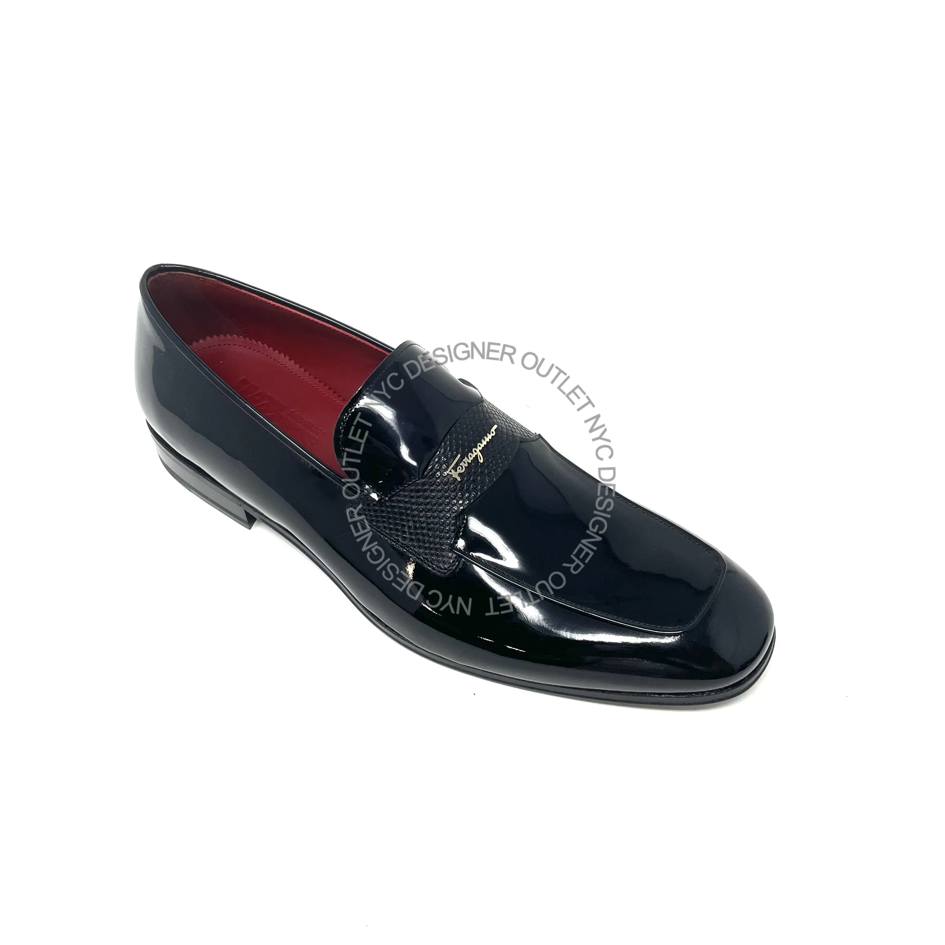 Cotton Feel Ferragamo Giuffe Loafers