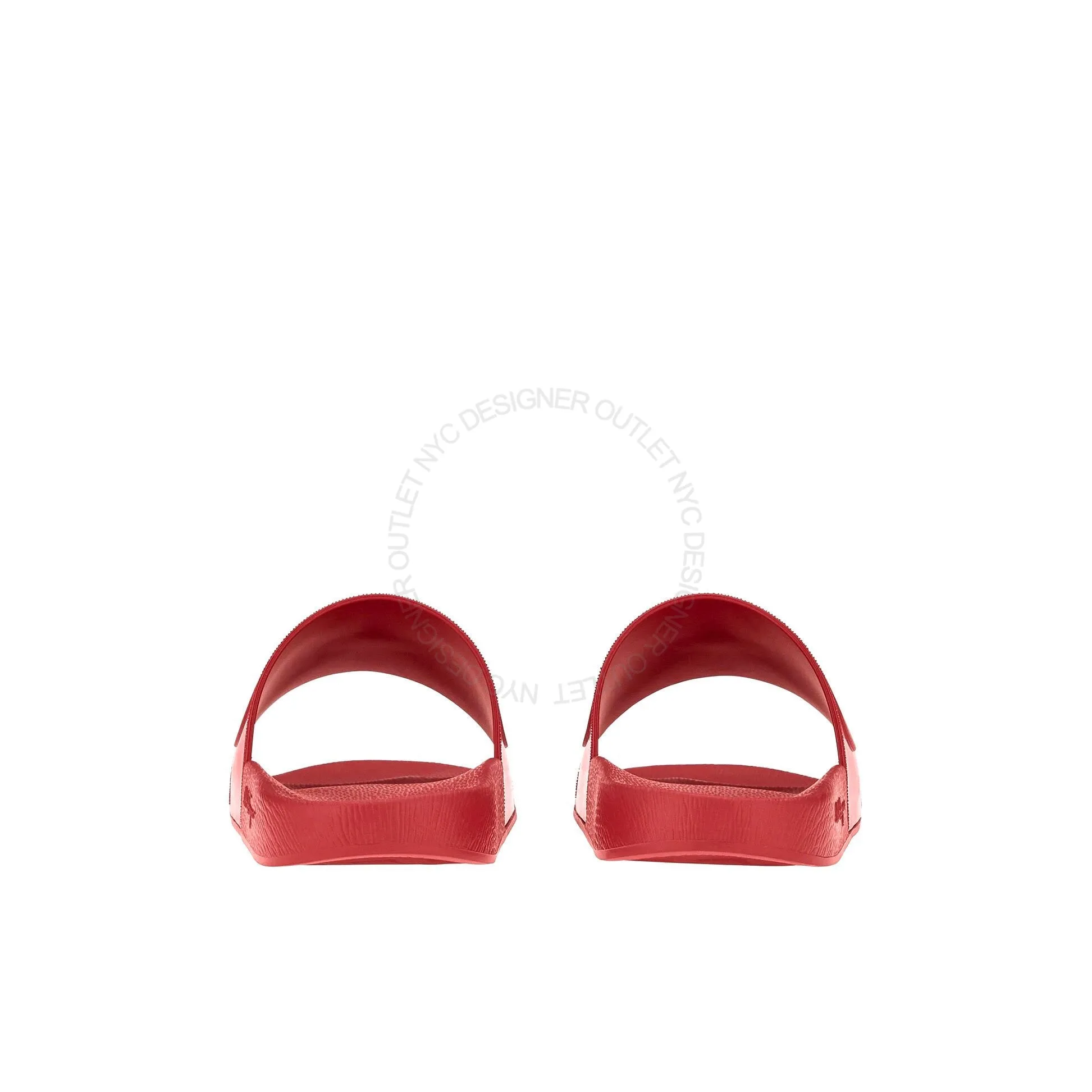 Ferragamo Groove Slides Toe box space quick dry