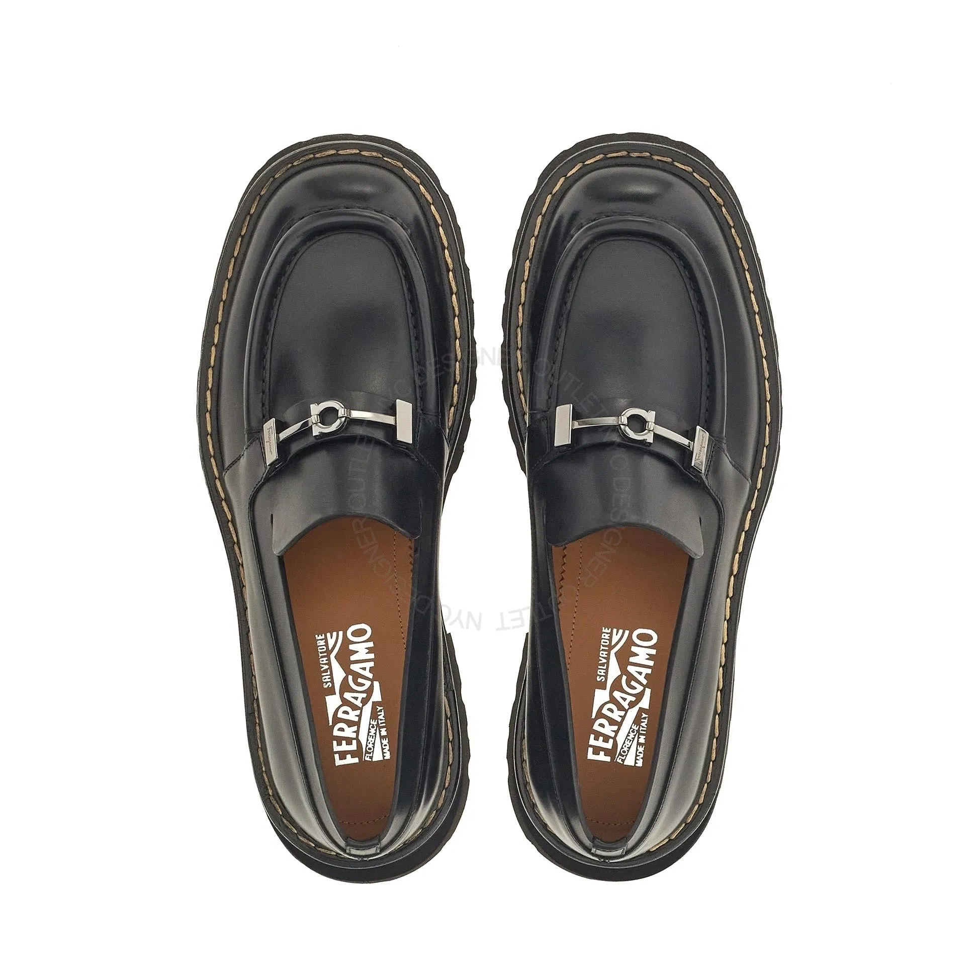 Ferragamo Ignazio Loafers breath easy Casual Elegant Style