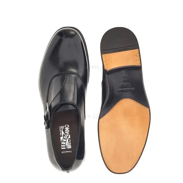 Music Mood Ferragamo Liborio Monk Strap Loafers