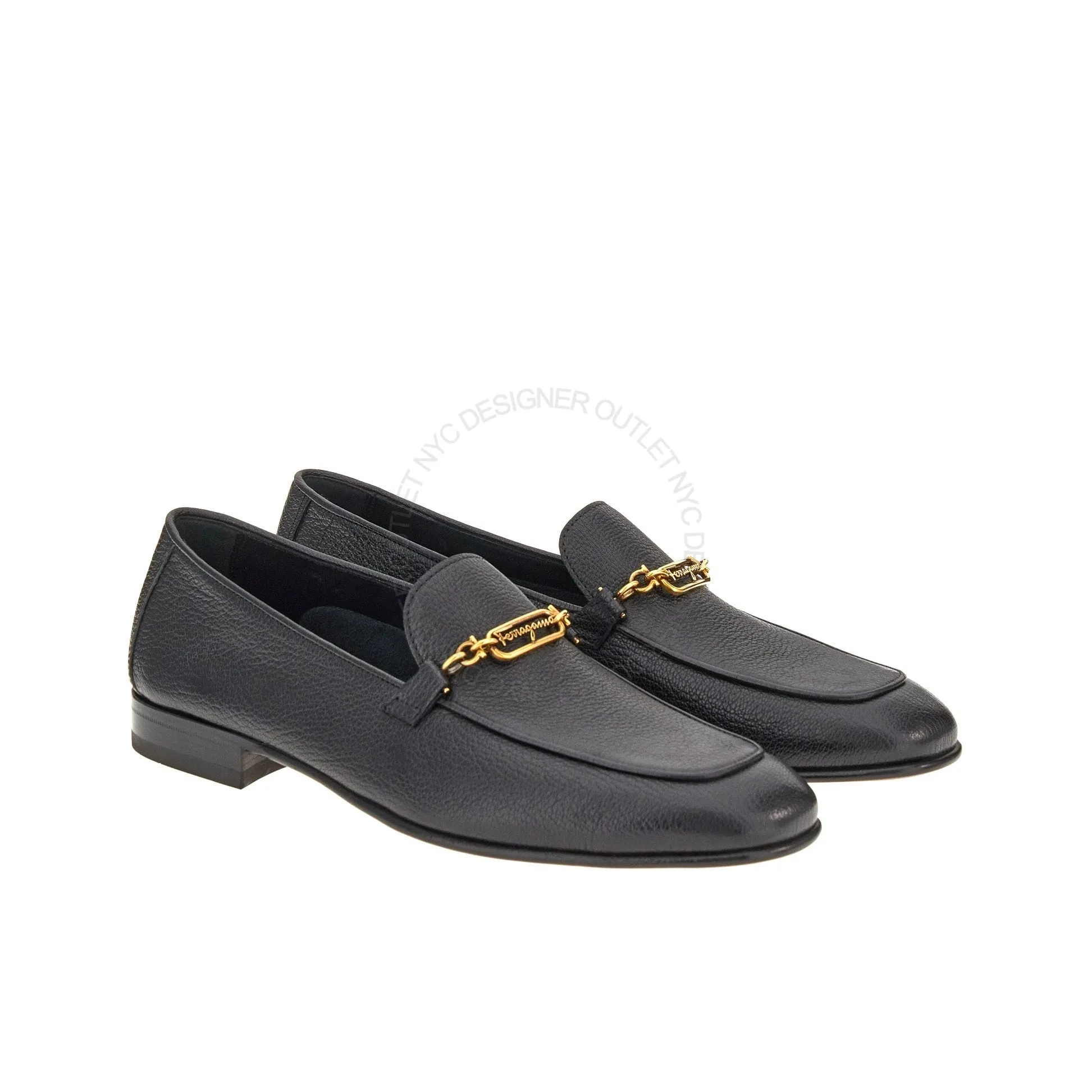 Odor Control Footwear Slip Guard Ferragamo Luis Loafers
