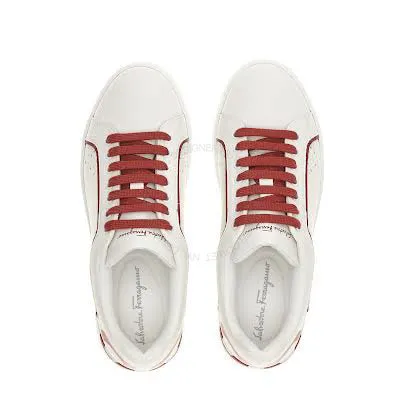 smooth - surface shoes rubber - sole shoes Ferragamo Manhattan Sneakers