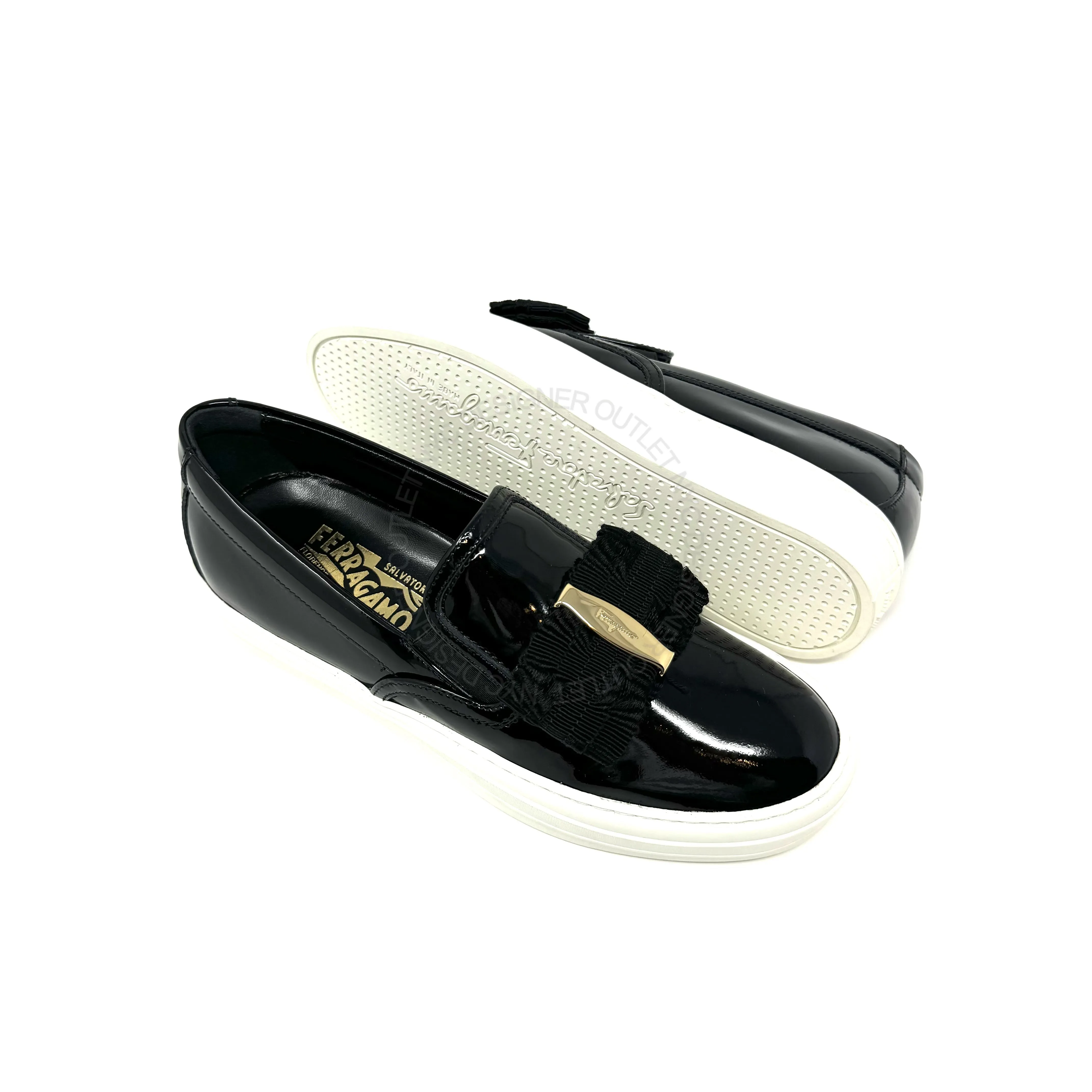 Ferragamo Pacau Women Sneakers Velcro Closure Soft Ride