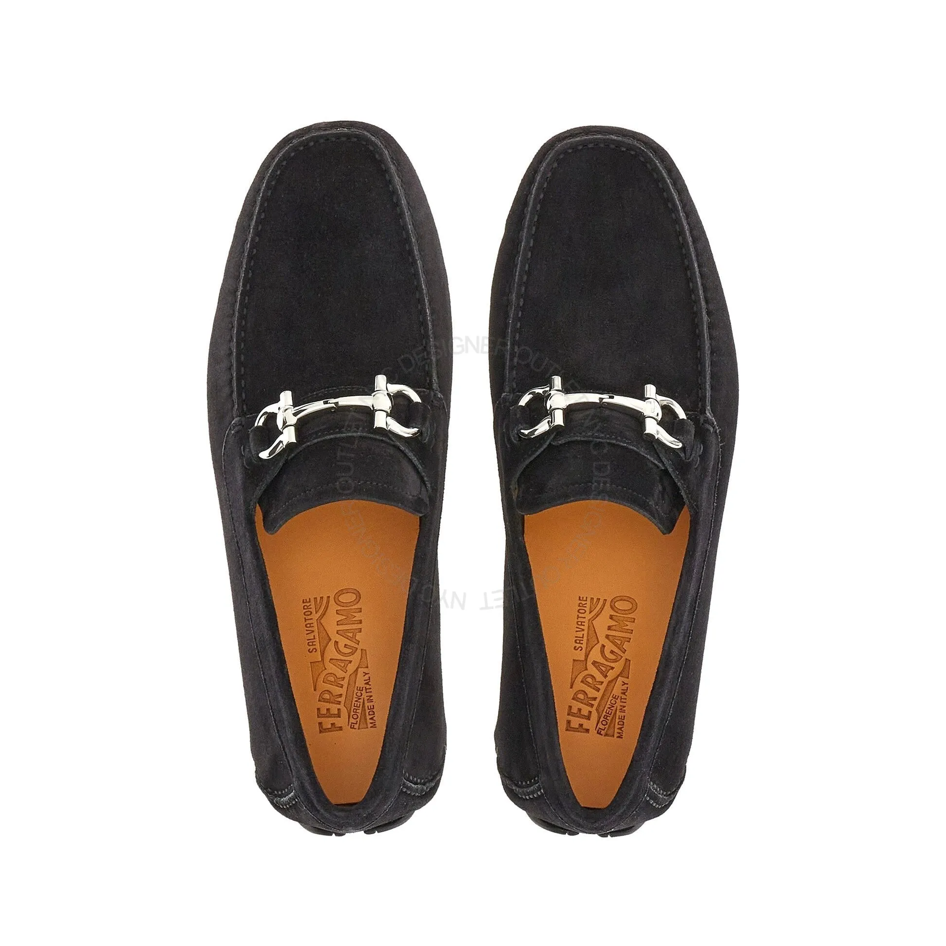 Ferragamo Parigi Drivers Relaxing Footwear Style Field Walk